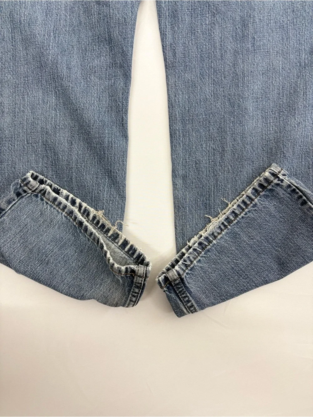Levi’s 569 Jeans Loose Baggy Wide Leg Grunge Skate Distressed Faded Y2K 33x32
